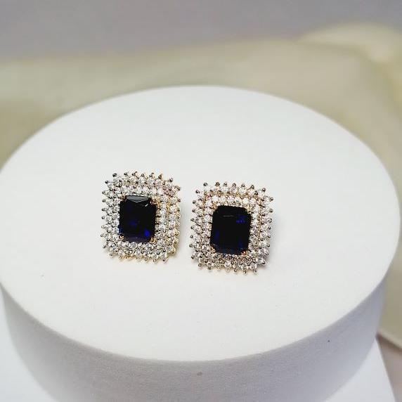 Blue Hiral Studs