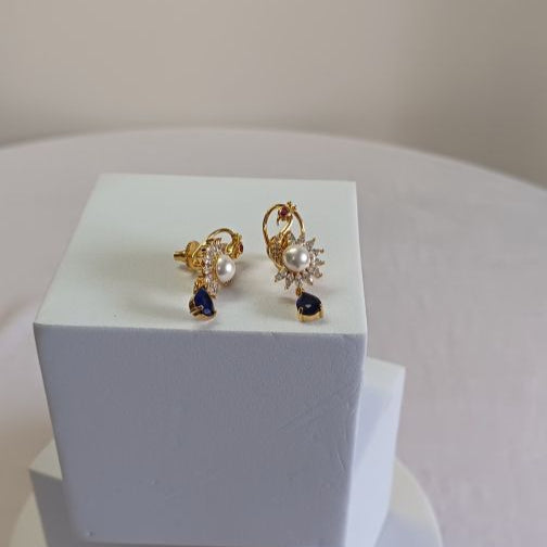 Blue Purva Drop Gold