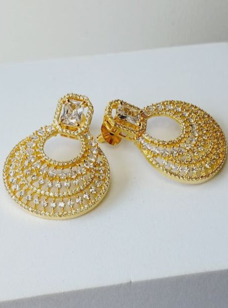 Gold Celina Chandbalis