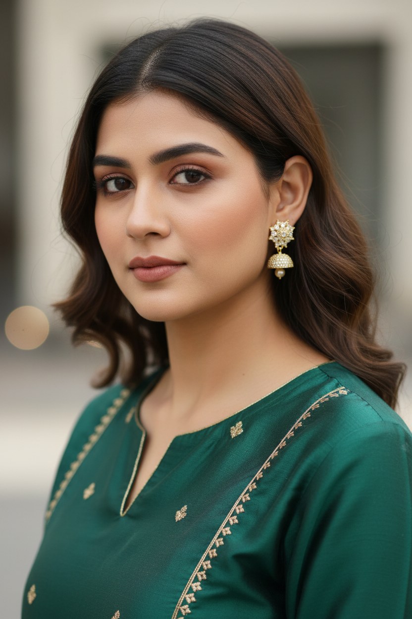 Gold Hela Jhumki
