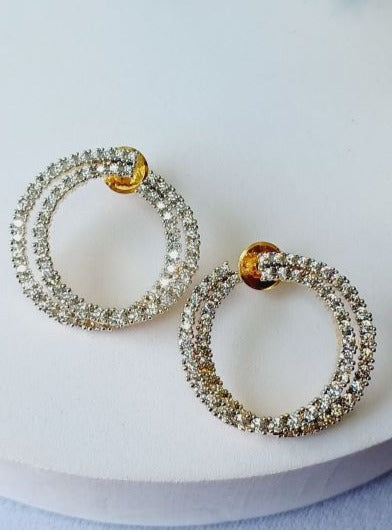 Gold Hemal Studs