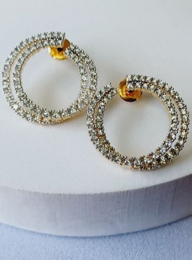 Gold Hemal Studs