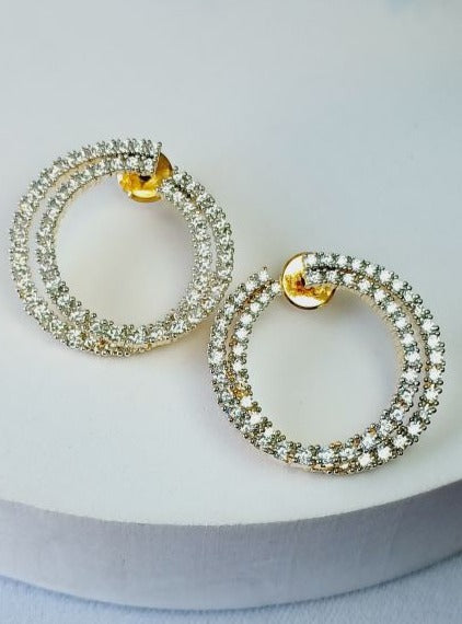 Gold Hemal Studs