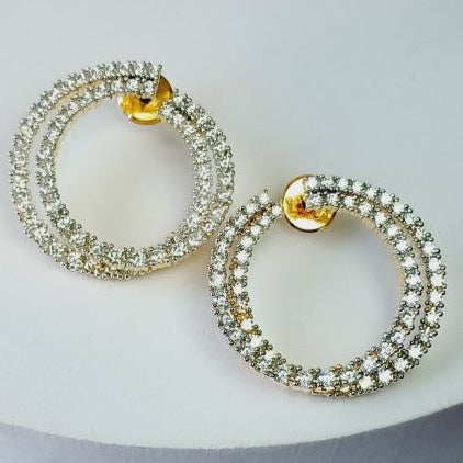 Gold Hemal Studs