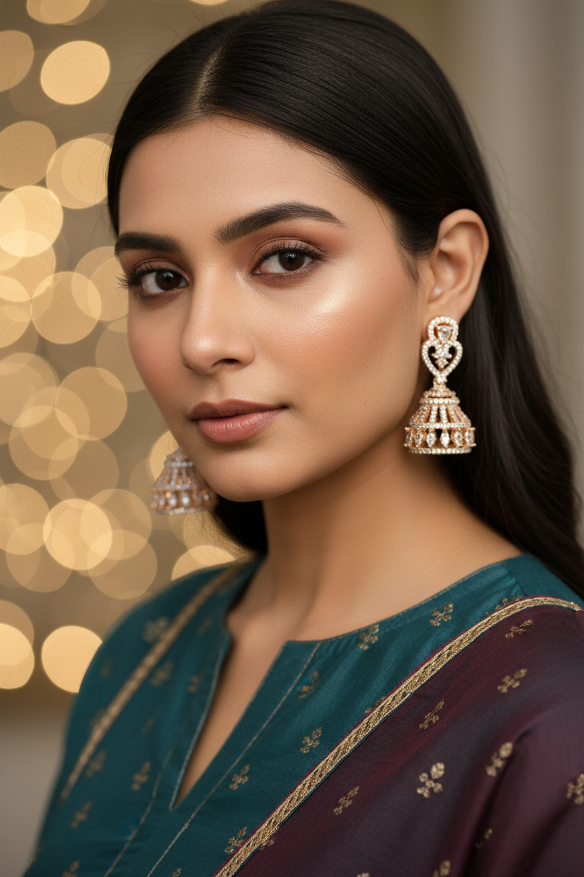 Gold Kanya Jhumki