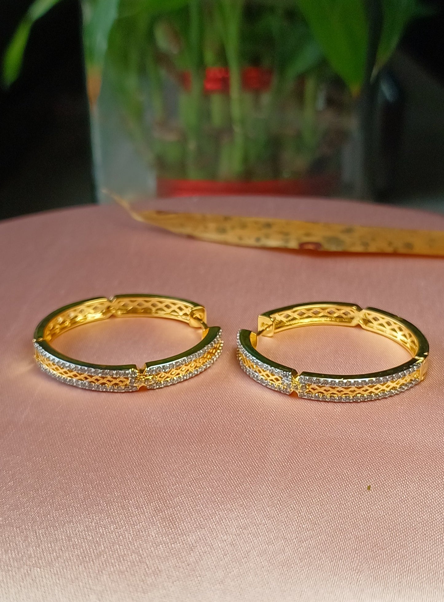 Gold Tara Hoop