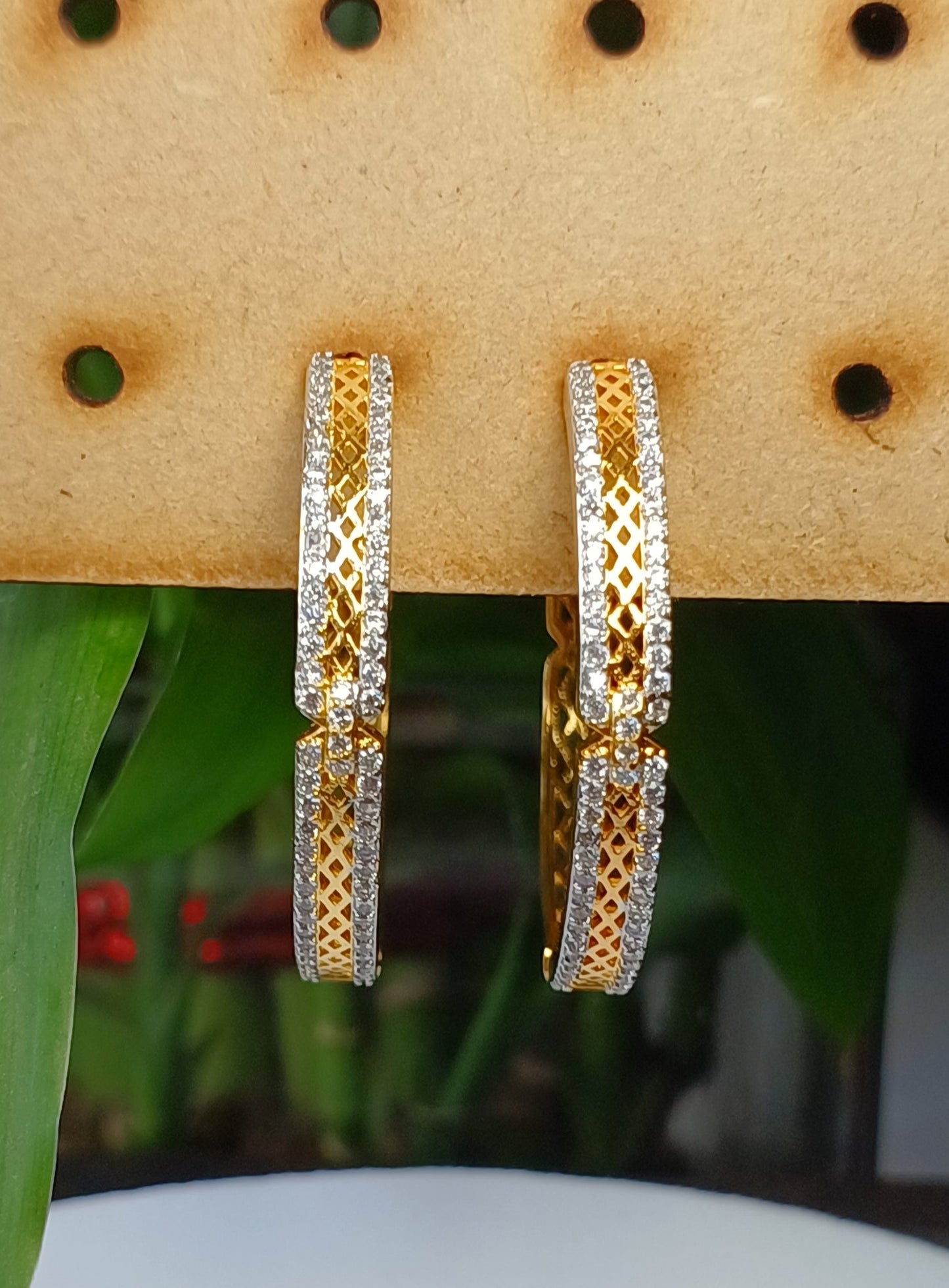 Gold Tara Hoop