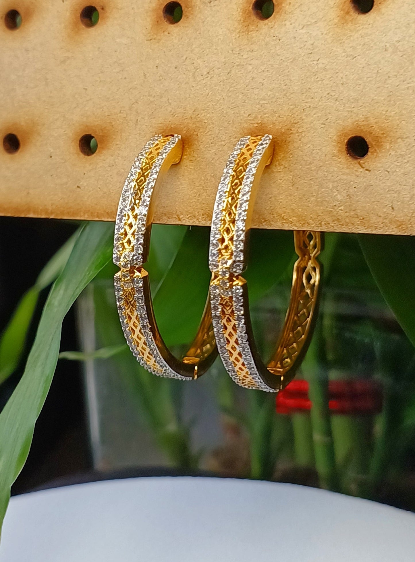 Gold Tara Hoop
