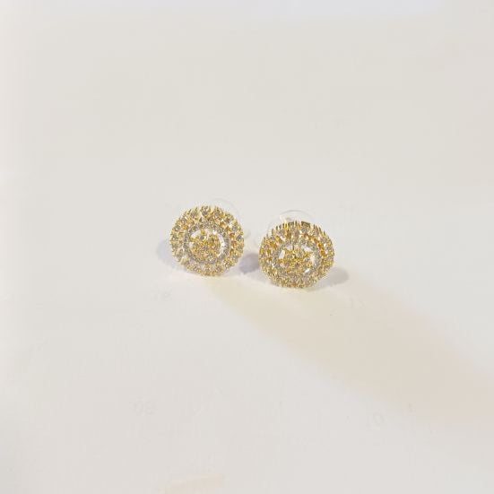 Gold Tarita Diamond Studs