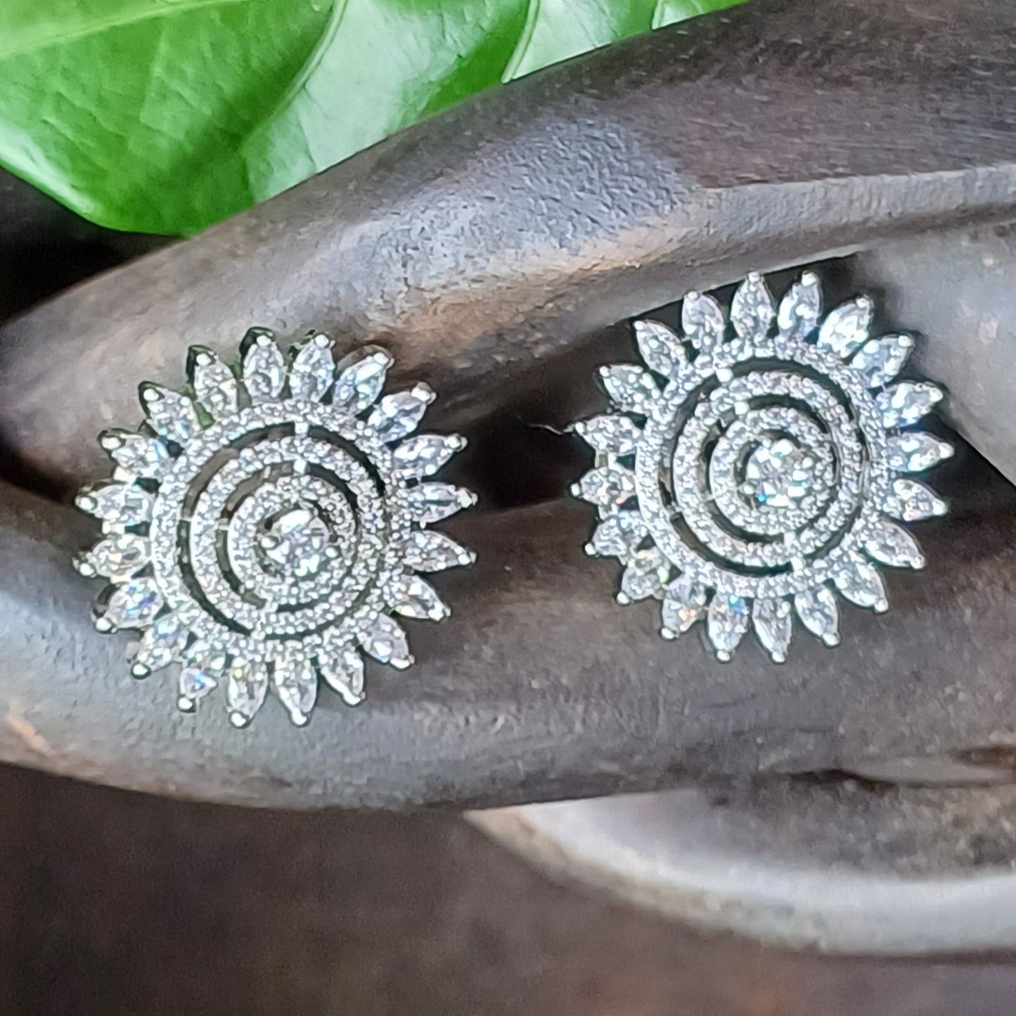 Silver Ada Studs