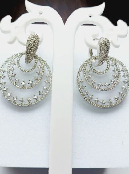 Silver Arika Chandbalis