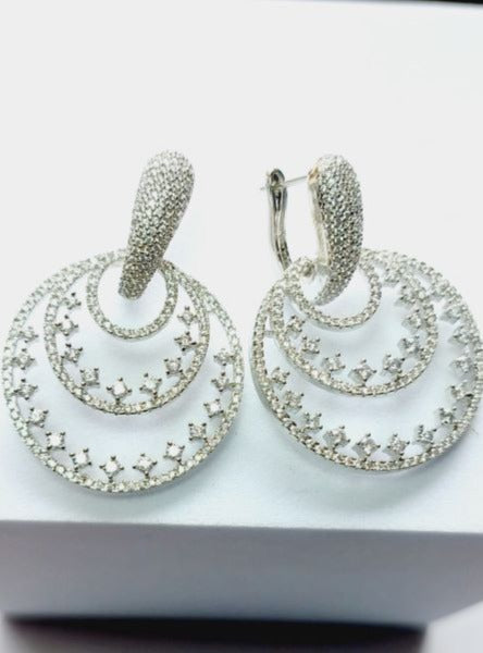 Silver Arika Chandbalis