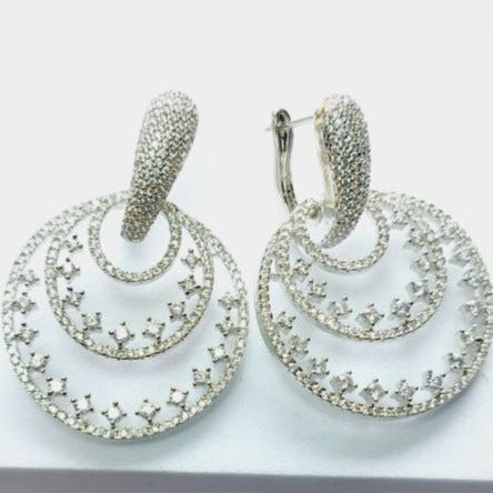 Silver Arika Chandbalis