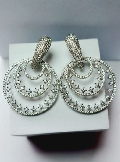 Silver Arika Chandbalis