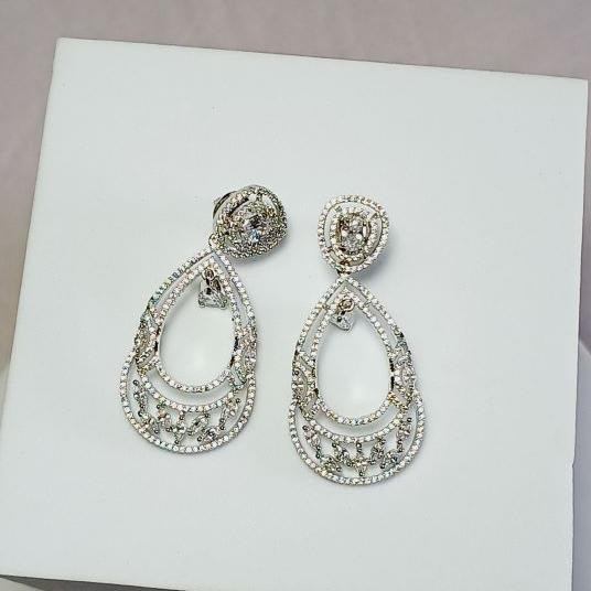 Silver Risha Dangler