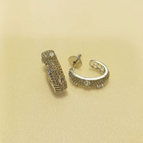 Silver Vedika Diamond Balis