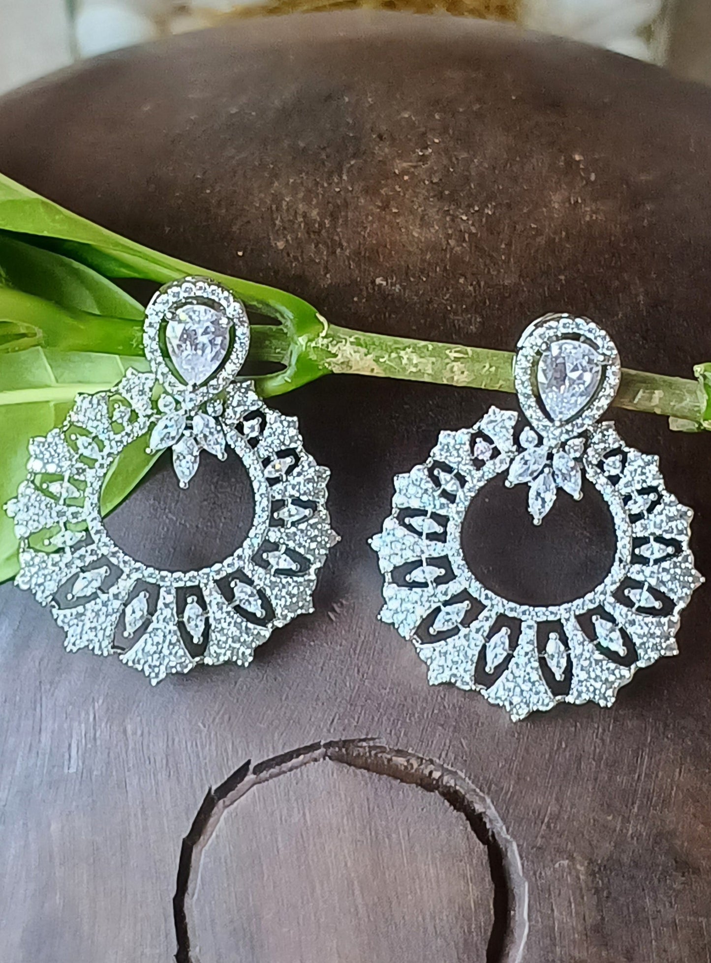 Silver Zara Chandbali