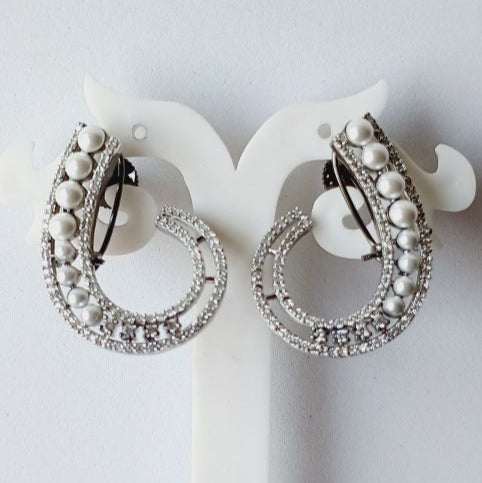 American Diamond Antique Studs Earrings