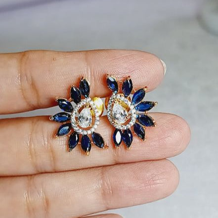 Blue Anila Studs