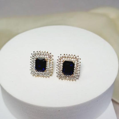 Blue Hiral Studs