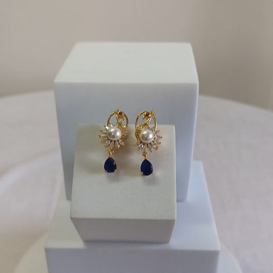 Blue Purva Drop Gold