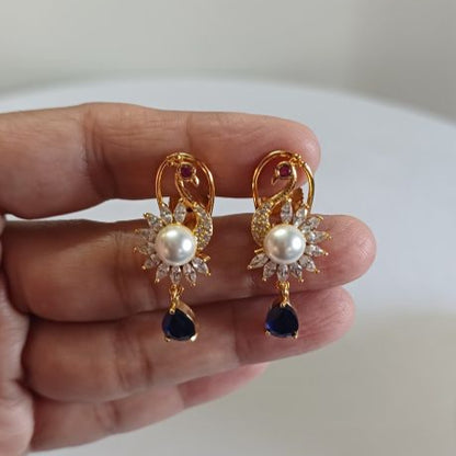 Blue Purva Drop Gold