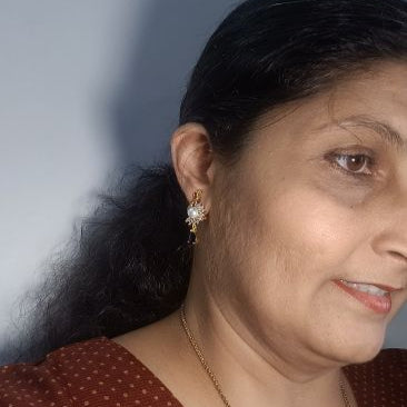 Blue Purva Drop Gold