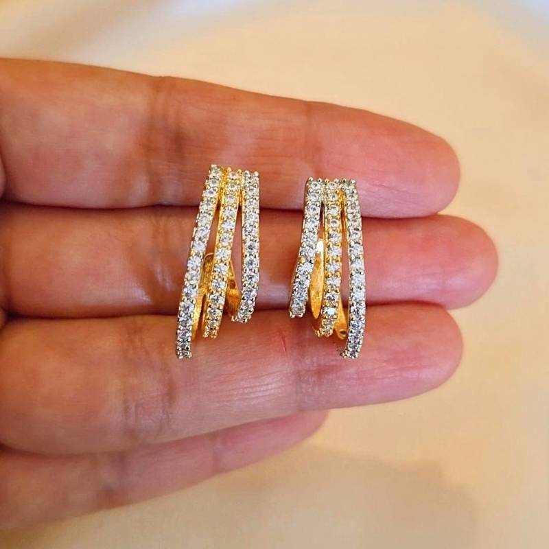 Gold Aabha Diamond Balis