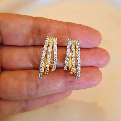 Gold Aabha Diamond Balis