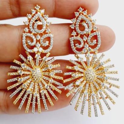 Gold Anjali Danglers