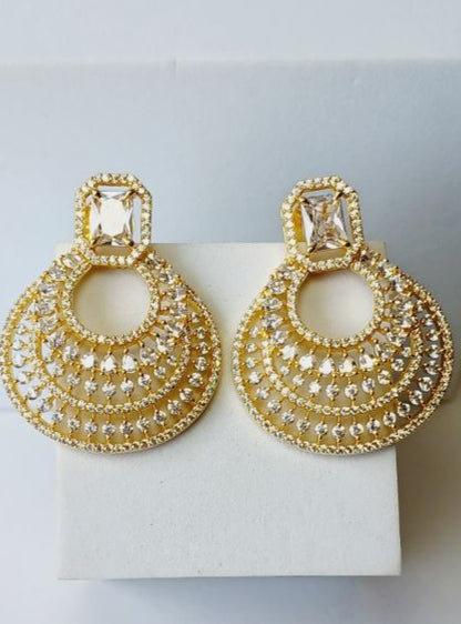 Gold Celina Chandbalis