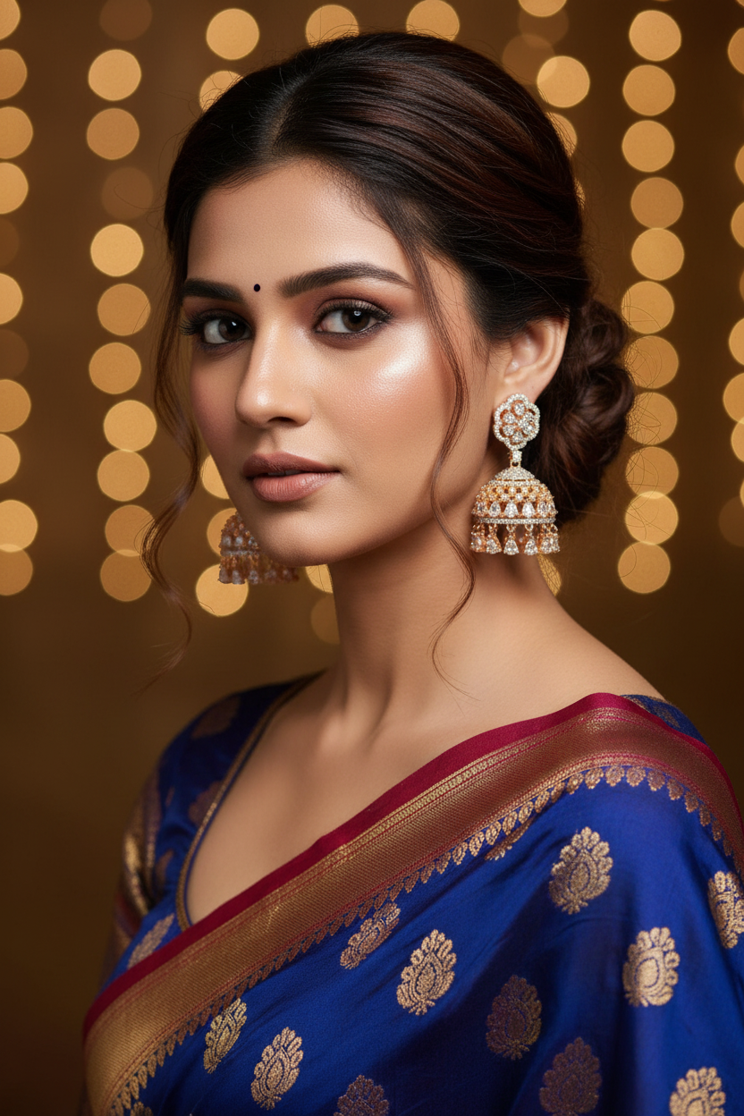 Gold Chetna Jhumki