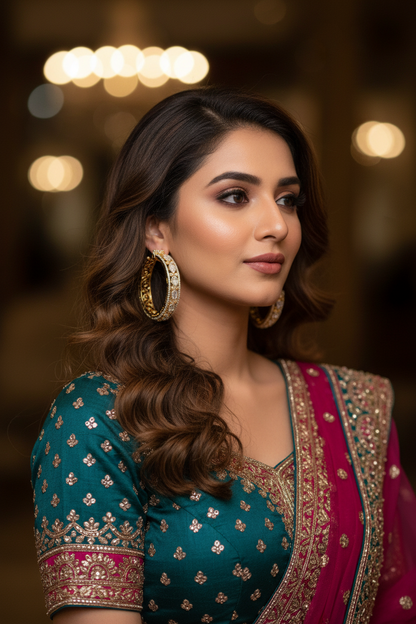 Gold Deeksha Hoop