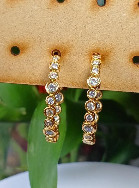 Gold Edha Hoop