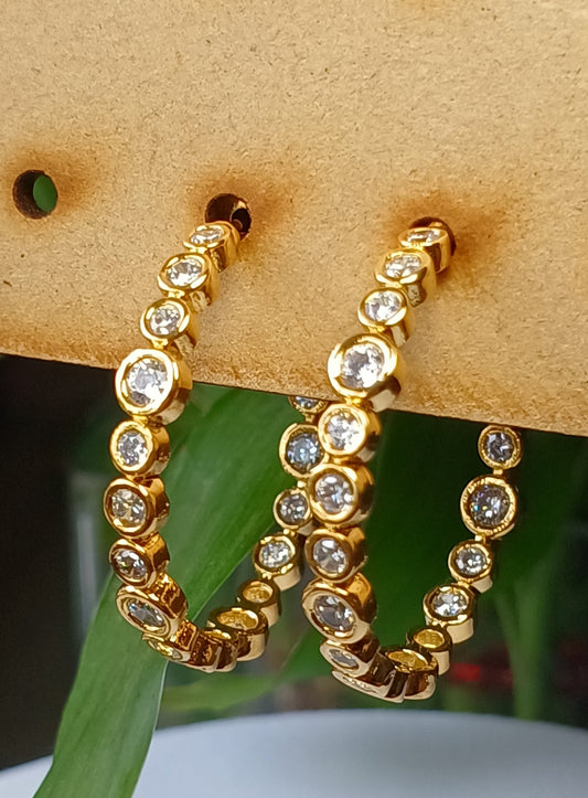 Gold Edha Hoop