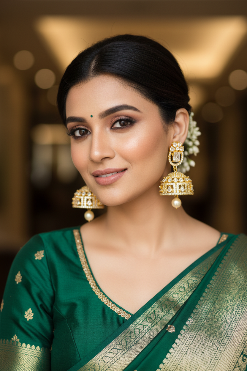 Gold Fayla Jhumki