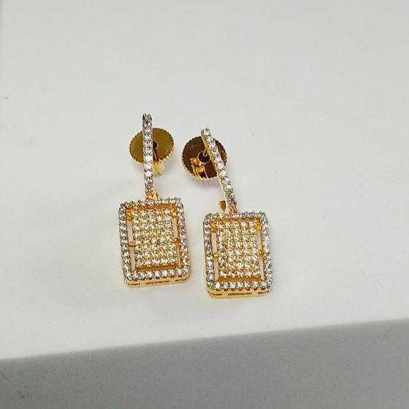 AD Gold Hazel Drop Earrings