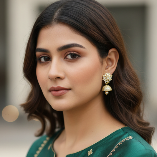 Gold Hela Jhumki