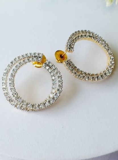 Gold Hemal Studs