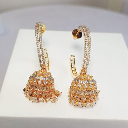 Gold Indu Hoop Jhumki