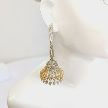 Gold Jisha Hoop Jhumki