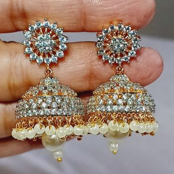 Gold Jiya Jhumkis