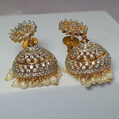 Gold Jiya Jhumkis