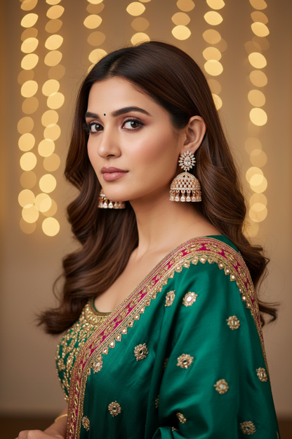 Gold Kali Jhumki
