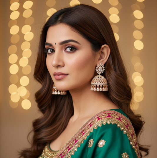 Gold Kali Jhumki