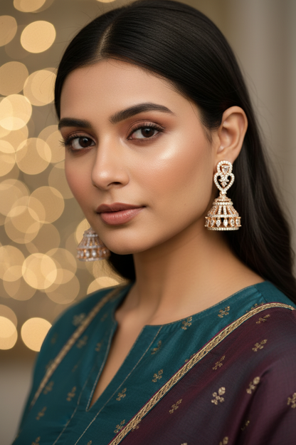 Gold Kanya Jhumki