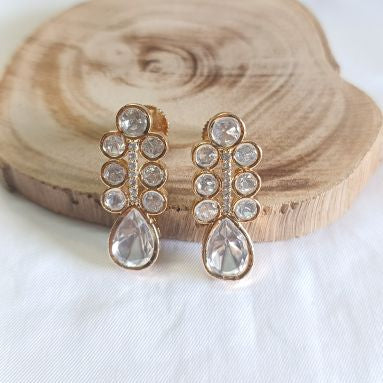 Gold Khushi Kundan Drop