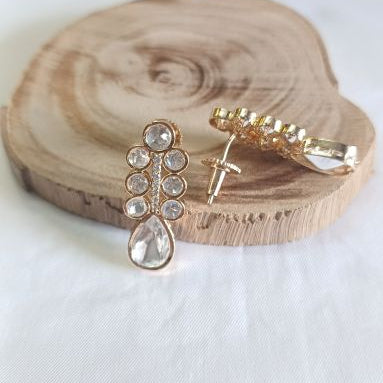 Gold Khushi Kundan Drop