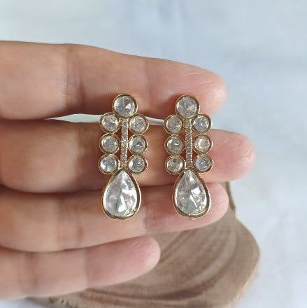 Gold Khushi Kundan Drop