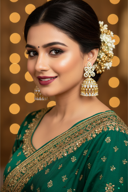 Gold Lavina Jhumki